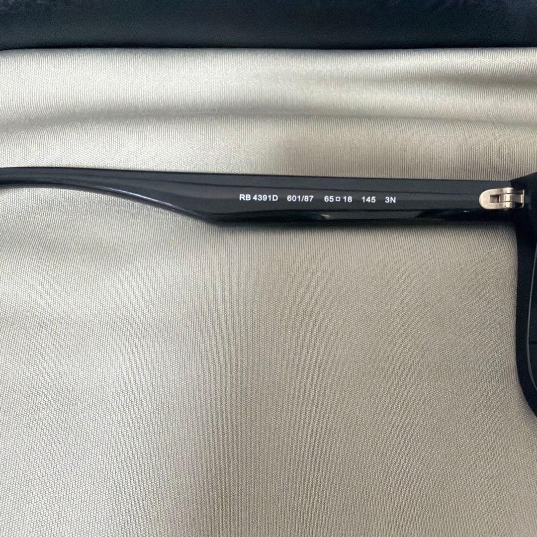 早い者勝ち　RayBan 　RB4391D サングラス　メガネ拭き　ケース