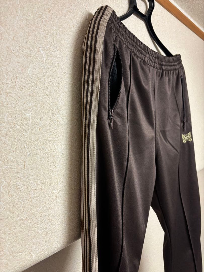 needles トラックパンツ　ブラウン　XL