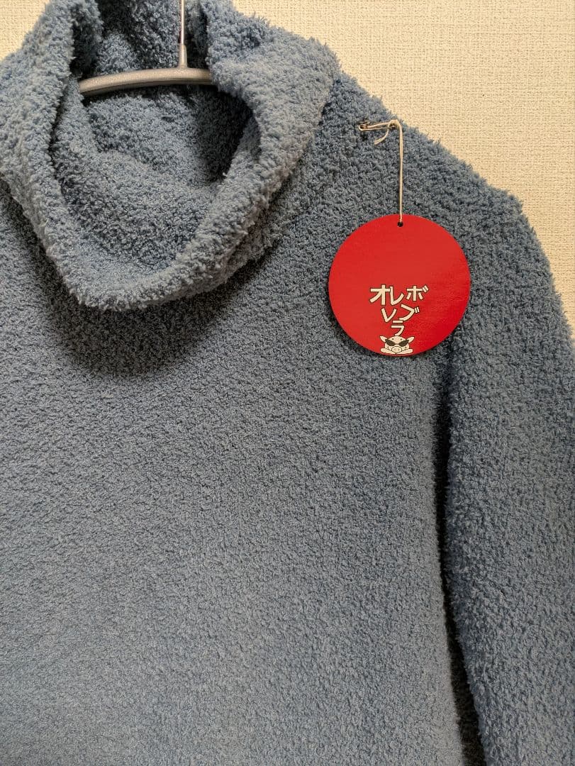 おかんです♬様最終価格！新品オレボレブラ♥️ぶたさんブルーふわふわ19800円