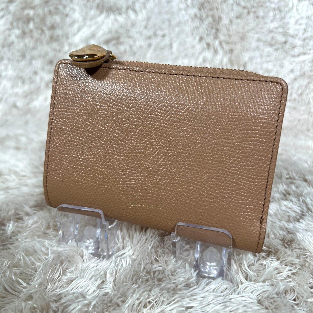 箱タグ付き✨　gemeil ミニマルウォレット モカ