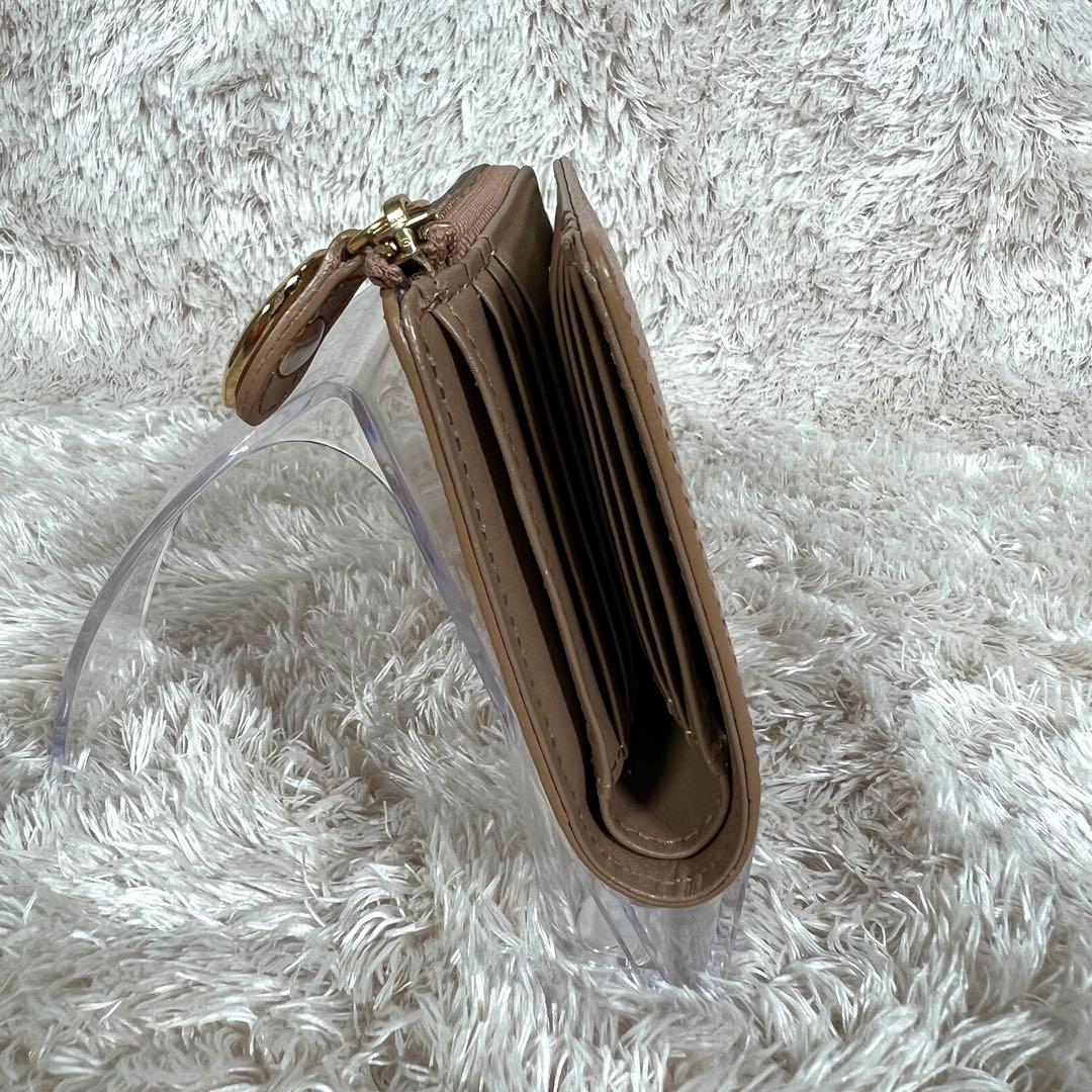 箱タグ付き✨　gemeil ミニマルウォレット モカ