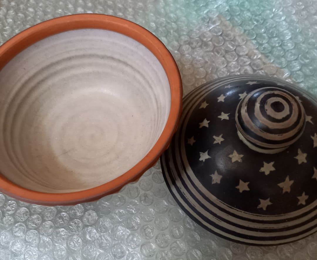 堂前守人さんの器　キャンディポット