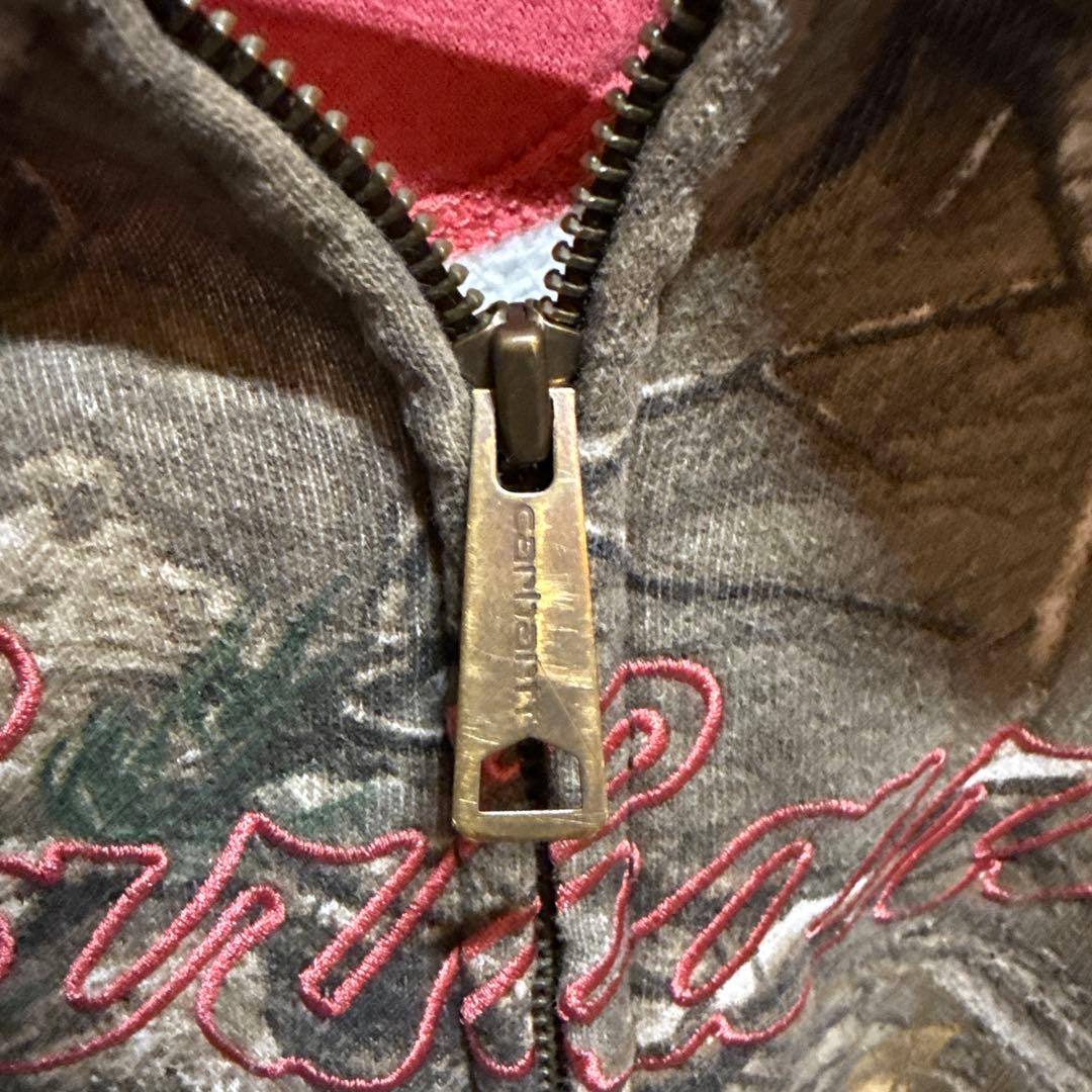 Carhartt パーカー　リアルツリー カモフラ　カーハート　スウェット