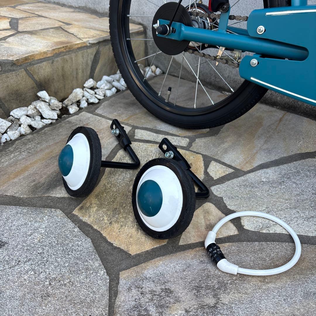 【美品】【直接の受渡可】People ピープル 自転車18インチ キッズサイクル