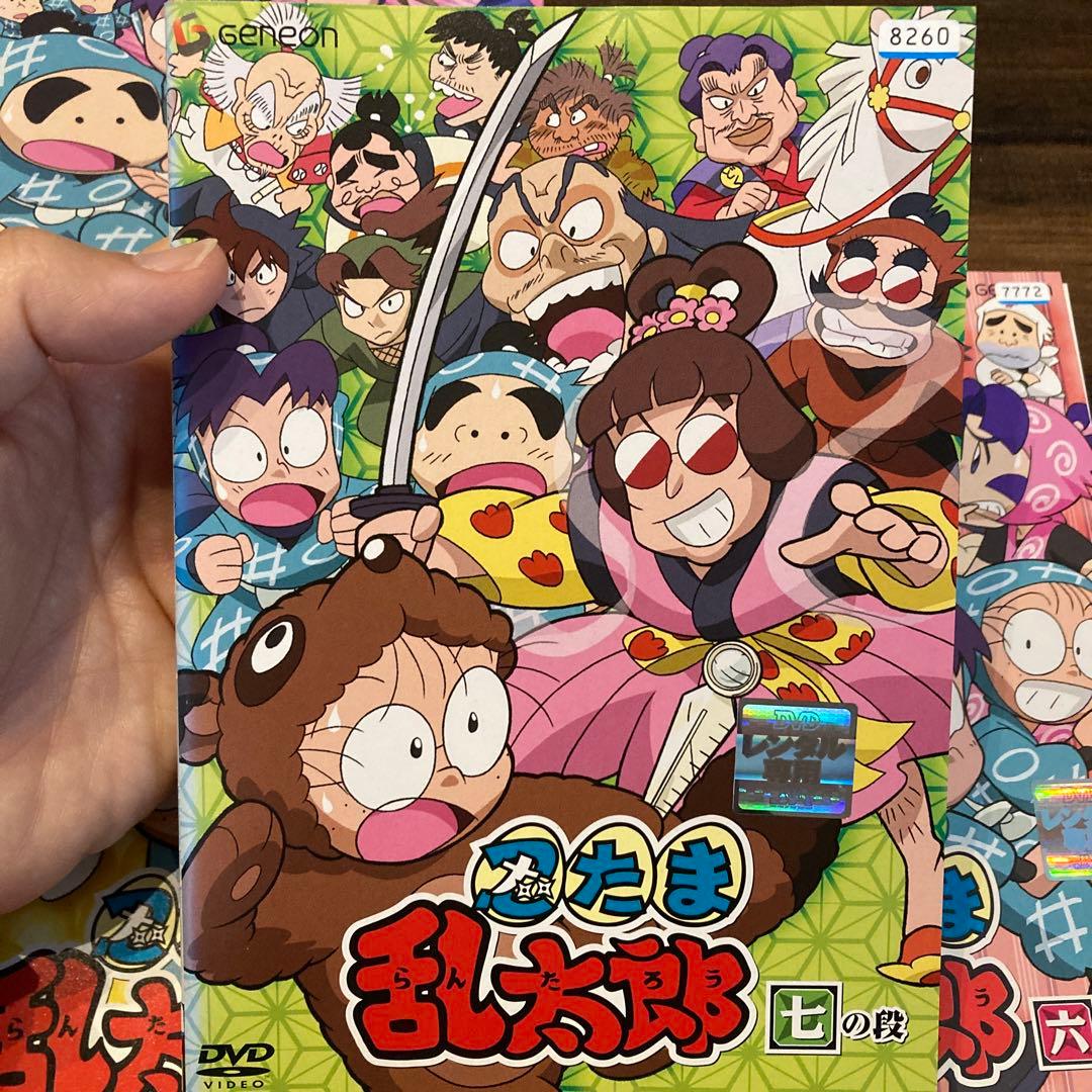 DVD 忍たま乱太郎　1期　4本セット　四の段　六の段　七の段　八の段