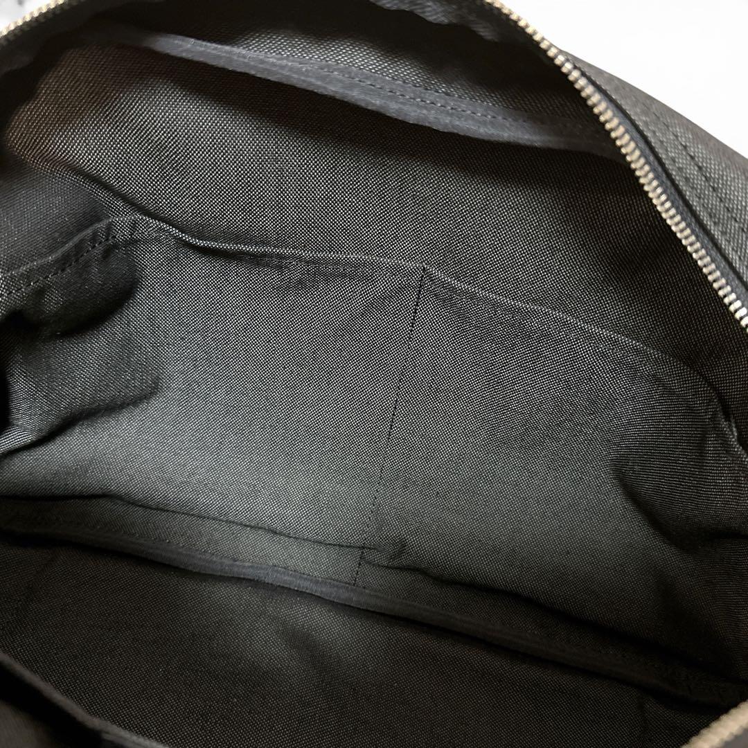 【美品】PORTER スモーキー ボストンバッグ L ブラック 黒 デニム