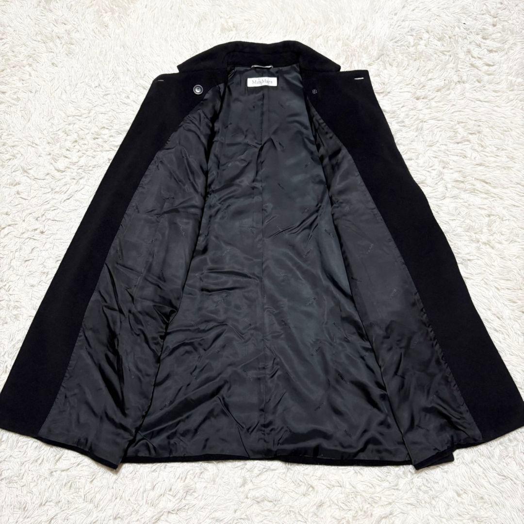 美品 マックスマーラ ロングコート カシミヤ混