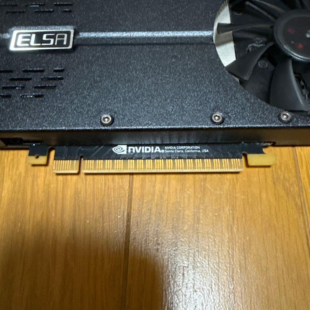 グラフィックボード・グラボ・ビデオカード ELSA GTX1050ti 4GB