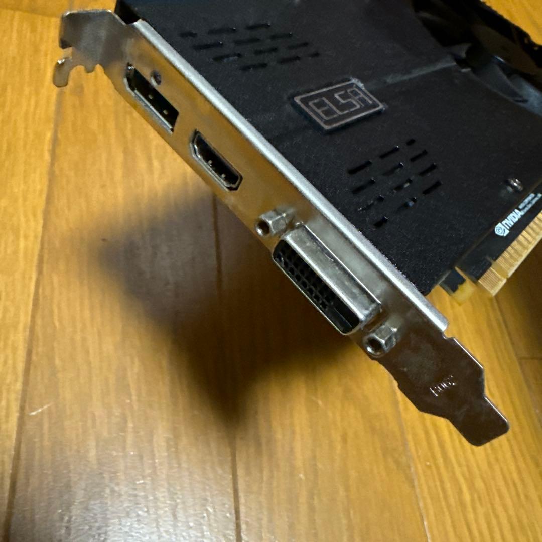 グラフィックボード・グラボ・ビデオカード ELSA GTX1050ti 4GB