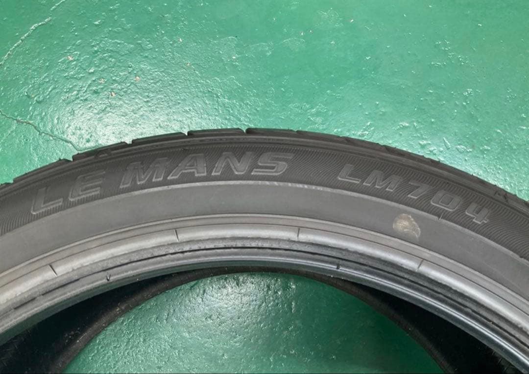 ほぼ新品 ダンロップ ルマンLM704 275/35R19 2本