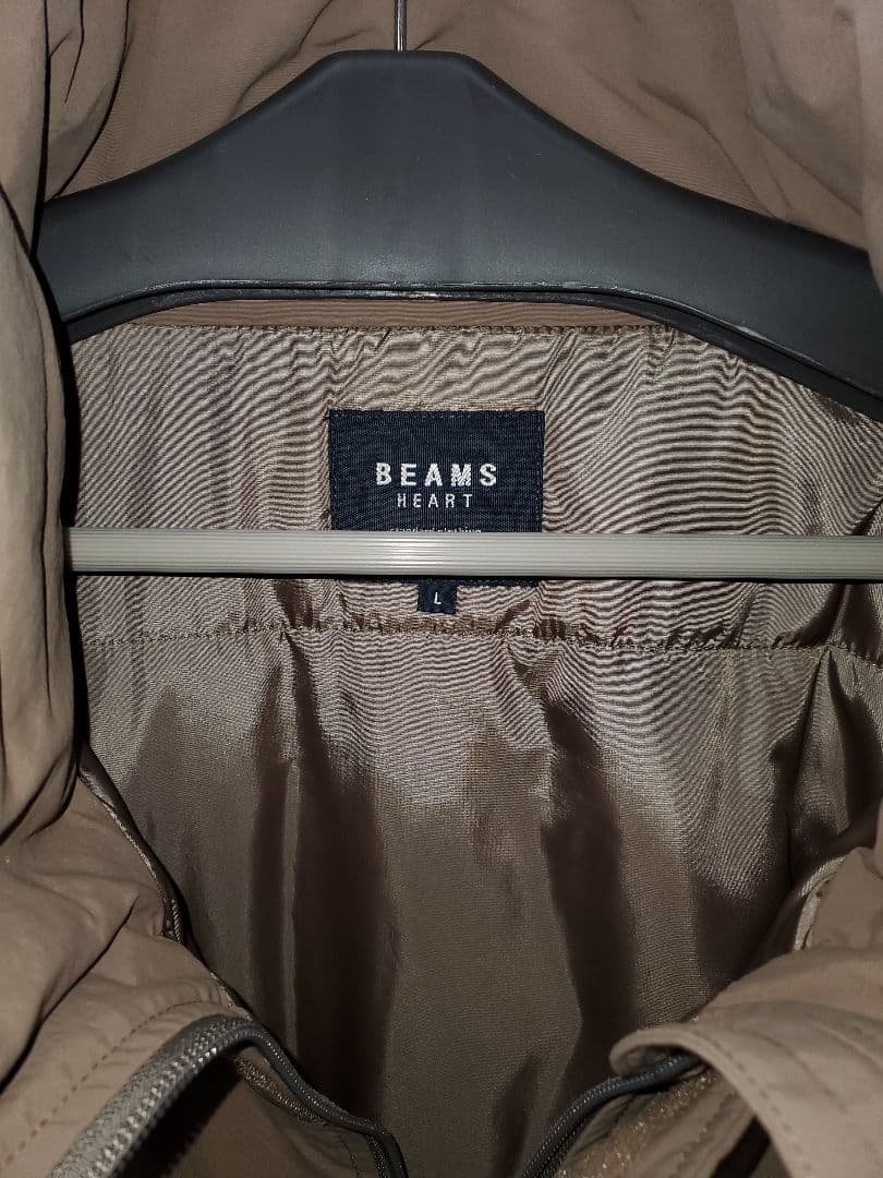 ビームスハートBEAMS HEART モンスターコートフード付きモッズコート