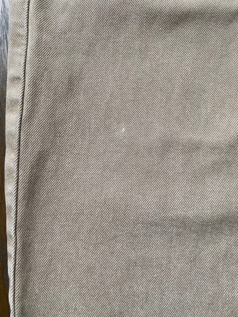 【別注】＜upper hights for conte＞ベージュ デニムパンツ