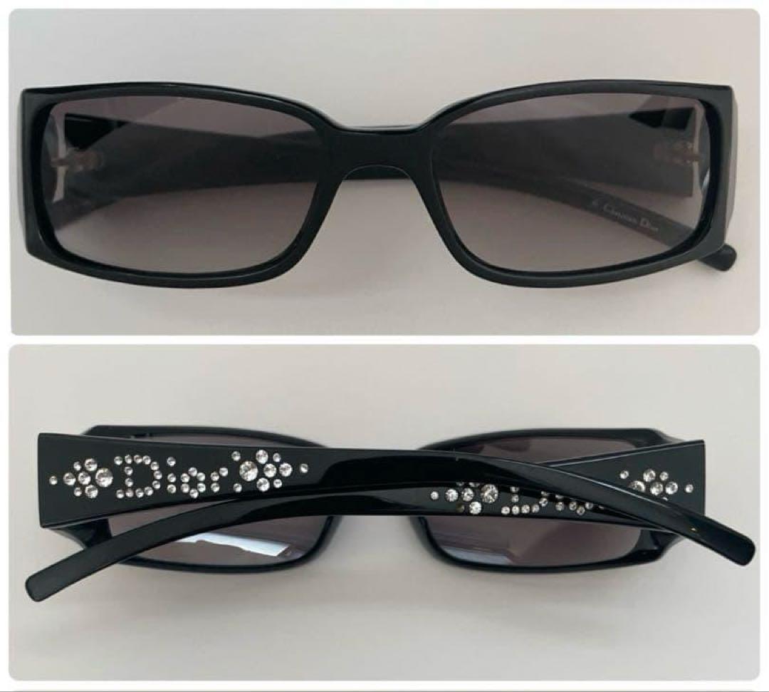 【可愛い】Christian Dior サングラス ロゴ ストーン y2k