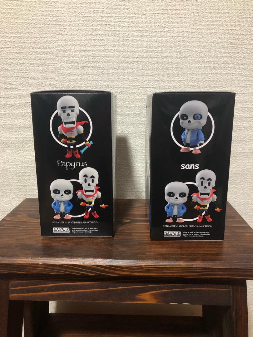 新品未開封　UNDERTALE ねんどろいど Papyrus & Sans