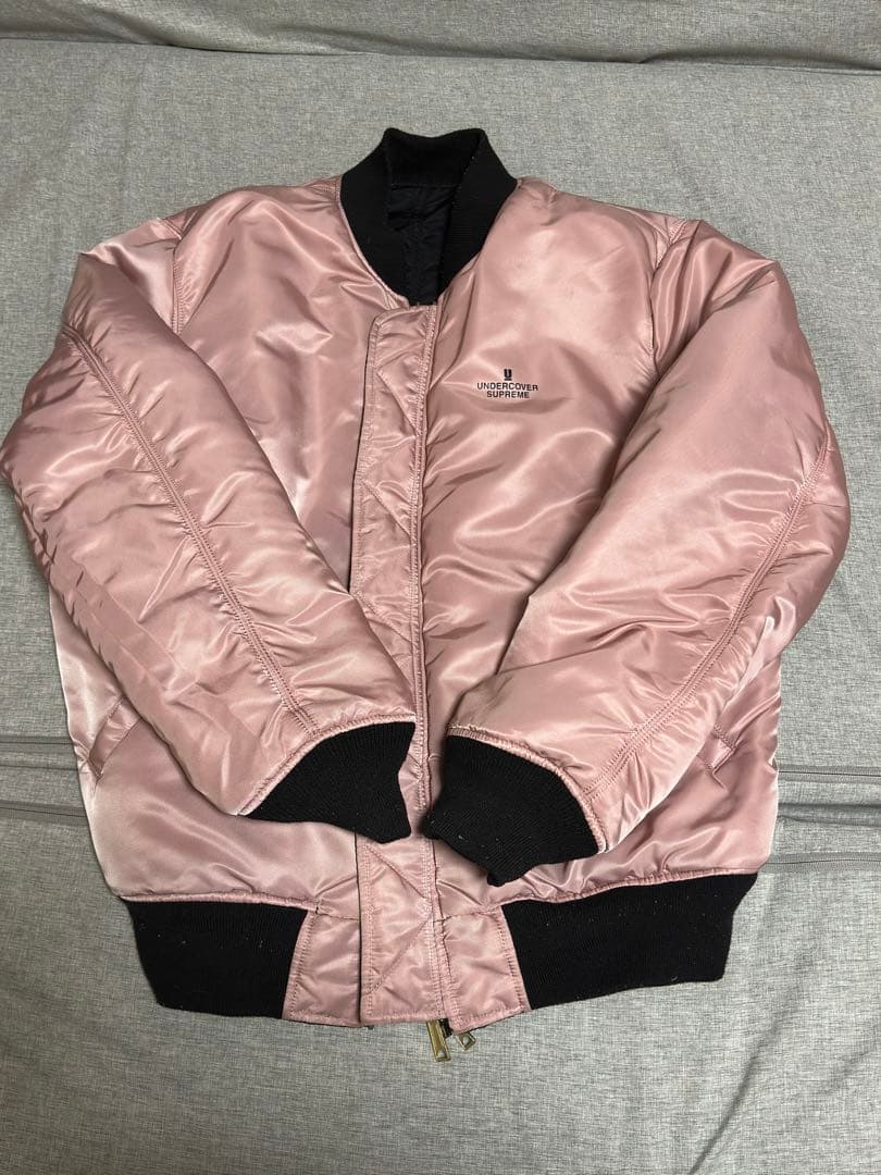 超希少L Supreme × UNDERCOVER MA-1 フライトジャケット