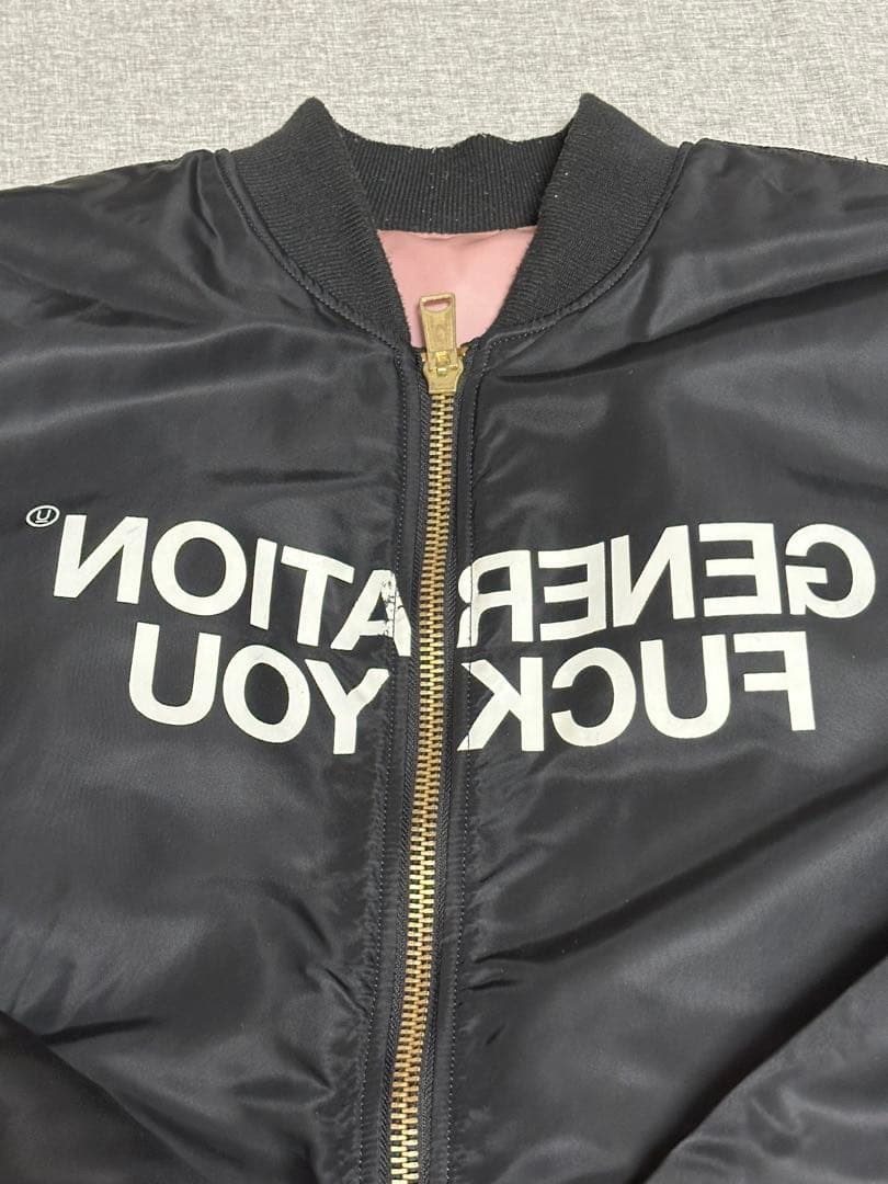 超希少L Supreme × UNDERCOVER MA-1 フライトジャケット