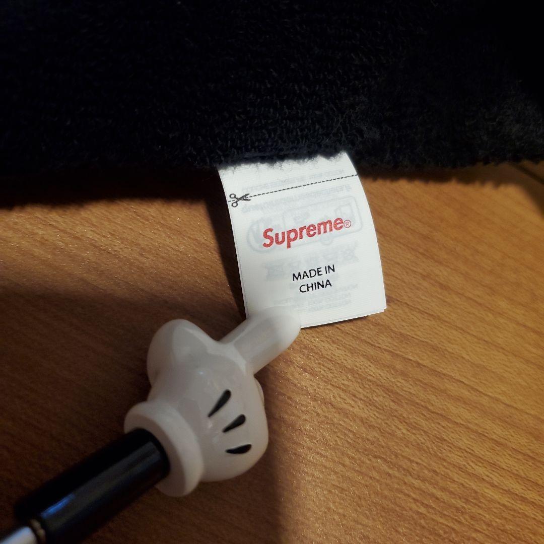 Supreme リバーシブル テリー キャンプキャップ 黒