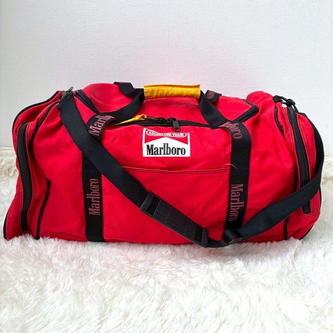 ✨希少・非売品✨90s マルボロ アドベンチャーチーム ボストンバッグ 大容量