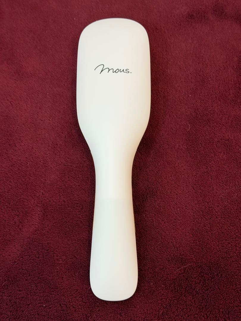 美品　mous. エレブラ　デンキバリブラシ　ELEBRU　ヘアブラシ