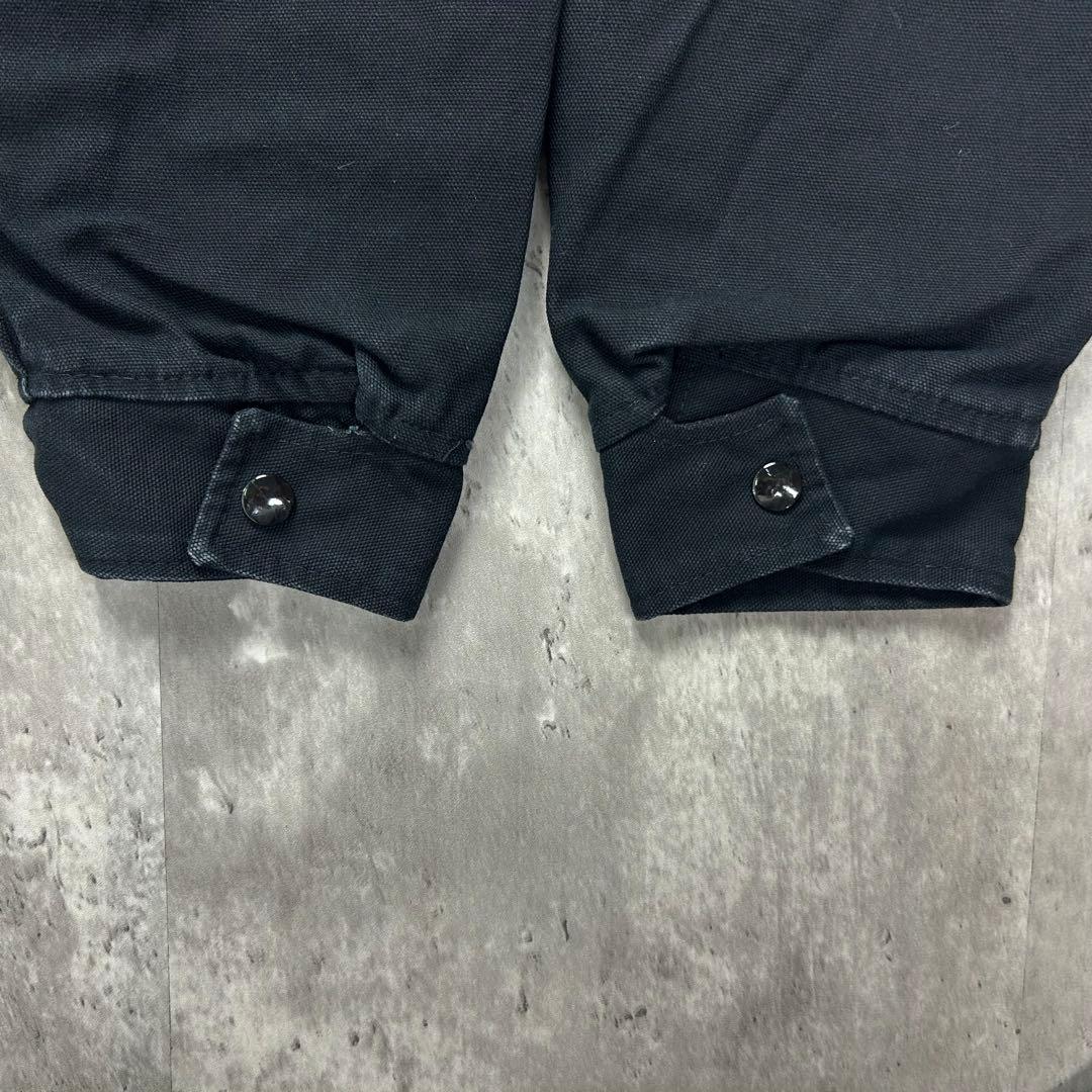 キングルイ USA製 刺繍企業ロゴ 襟コーデュロイ ダックジャケット 6442