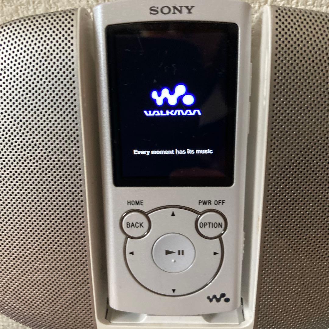 SONY スピーカー ACアダプター付きウォークマンNW-S765シルバー