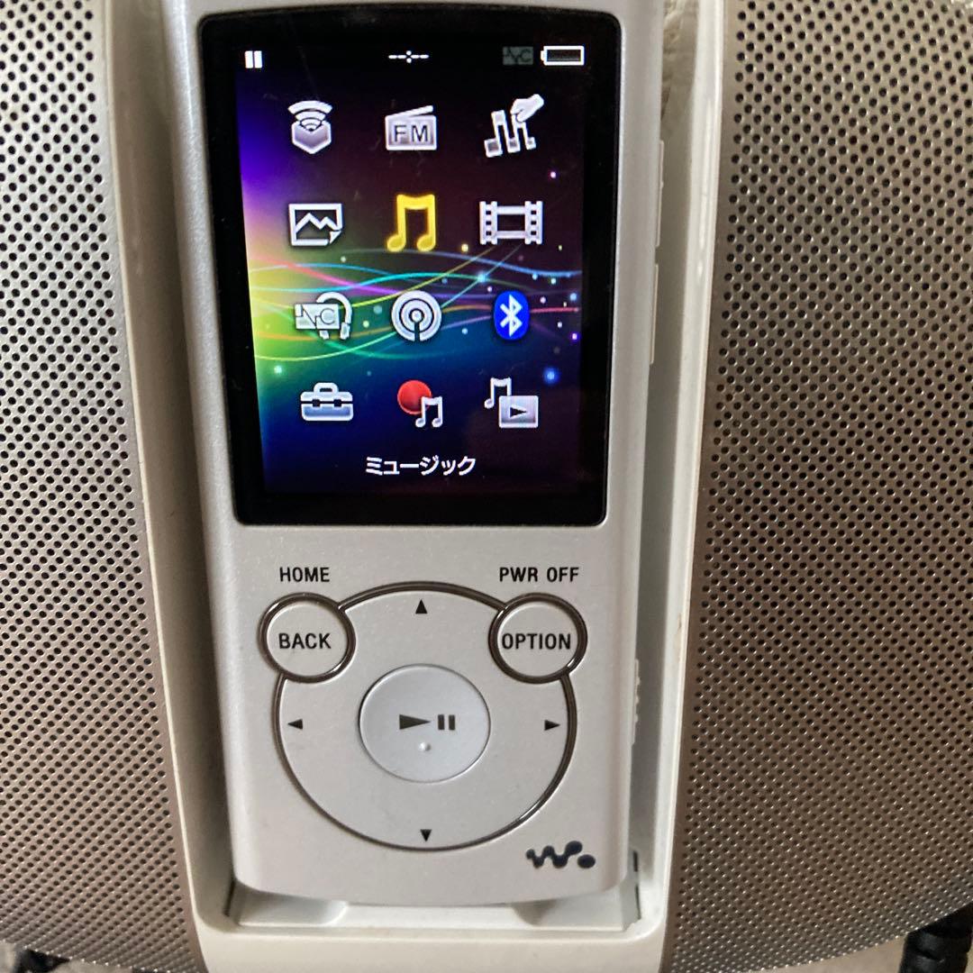 SONY スピーカー ACアダプター付きウォークマンNW-S765シルバー
