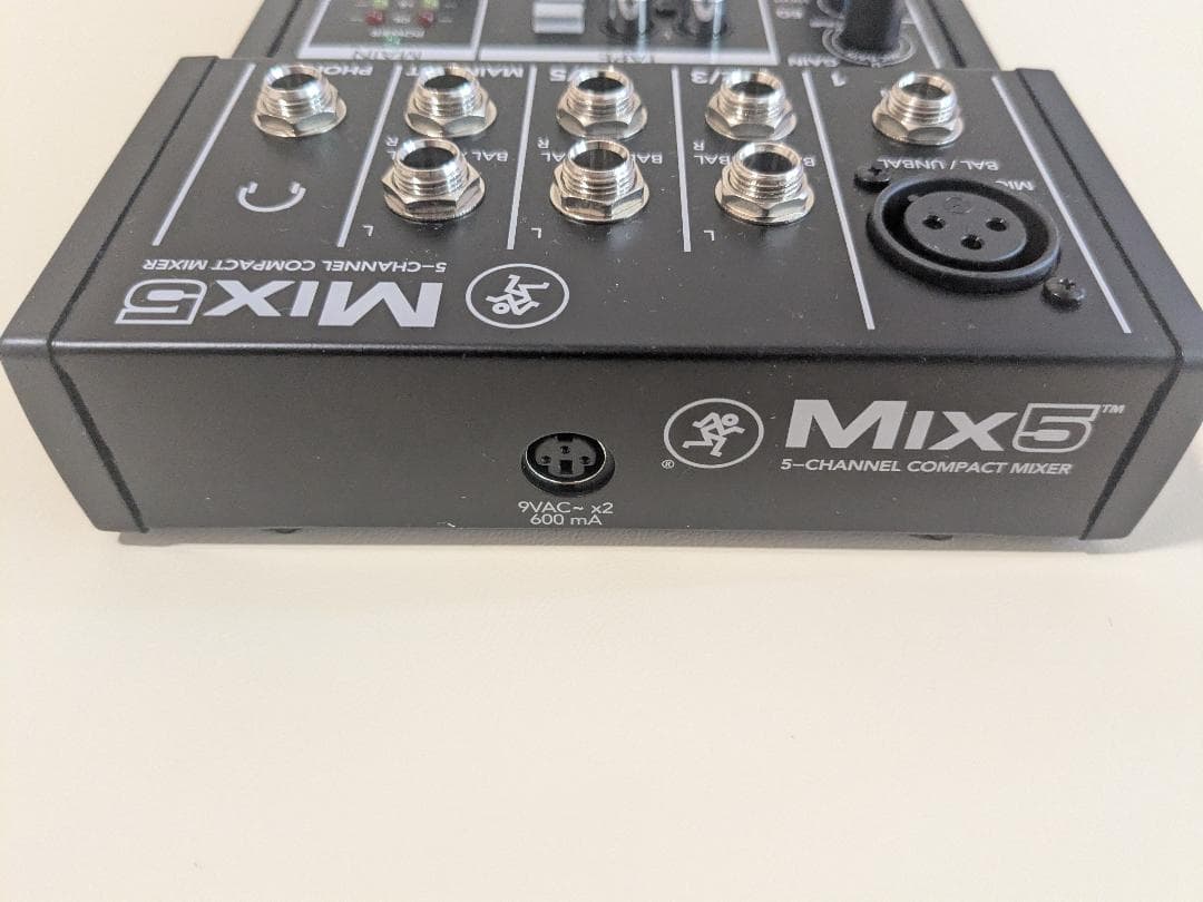 配信機器・PA機器・レコーディング機器 MACKIE MIX5