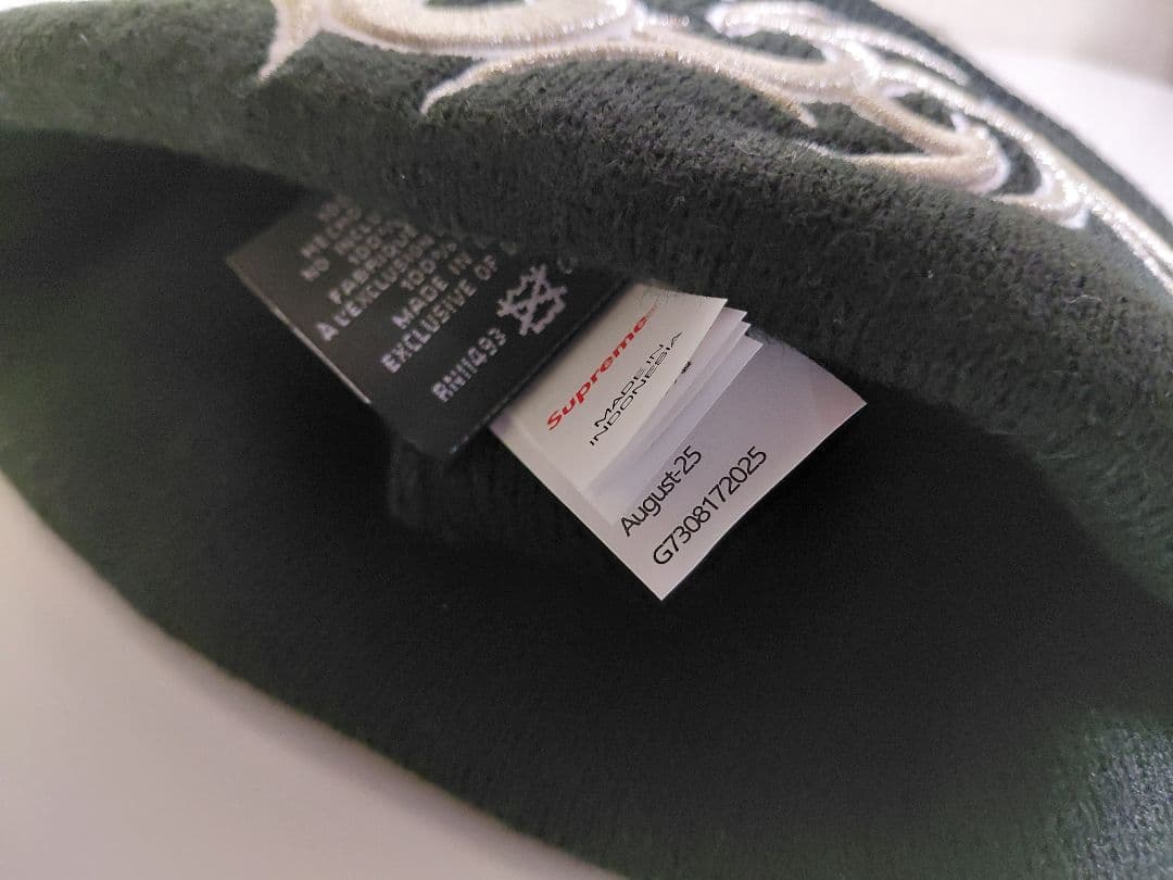 美品　Supreme × New Era　Tribal　S Logo Black