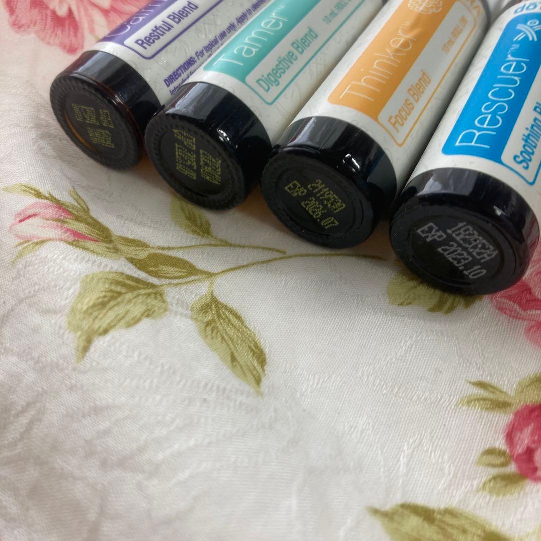 正規品dōTERRAドテラ ロールオン4本セット エッセンシャルオイル