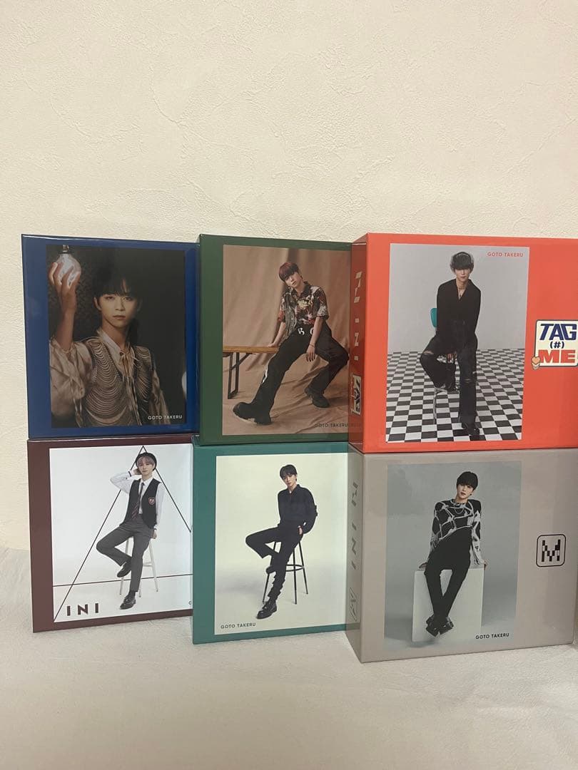 INI 後藤威尊　収納BOX MATCH UPのみ新品未開封。