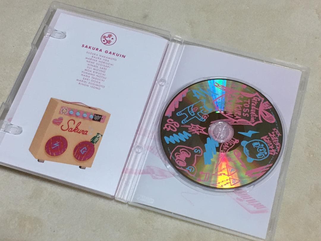 中元すず香【My Graduation Toss】キャンパスチケット盤