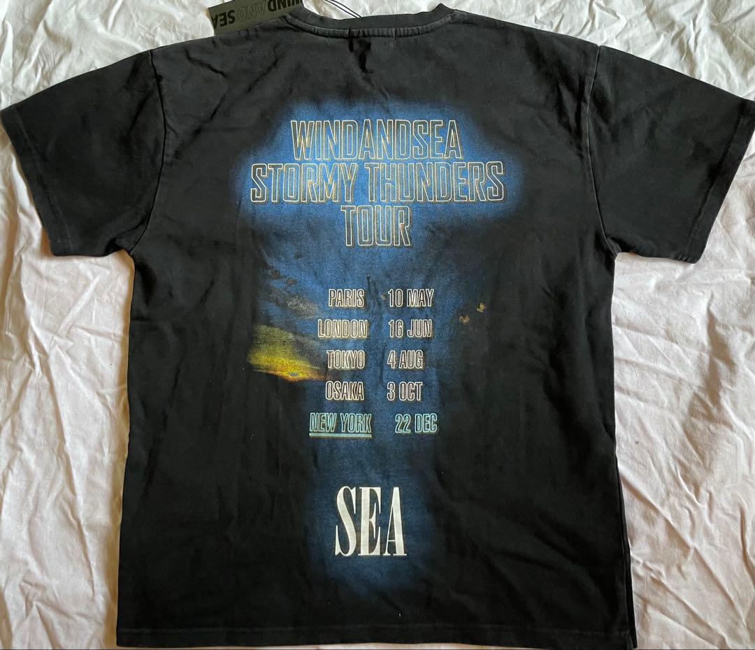 トップス WIND AND SEA WORLD TOUR TEE NEW YORK S