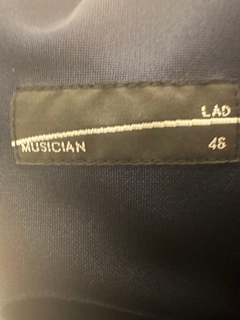 24AW lad musician トラックジャージ　ネイビー　46