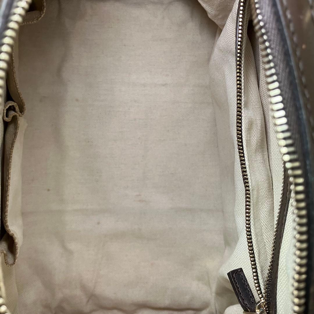 GUCCI グッチ GGキャンバス シェリーライン ハンドバッグ 247205