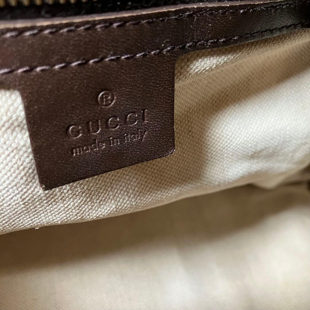 GUCCI グッチ GGキャンバス シェリーライン ハンドバッグ 247205