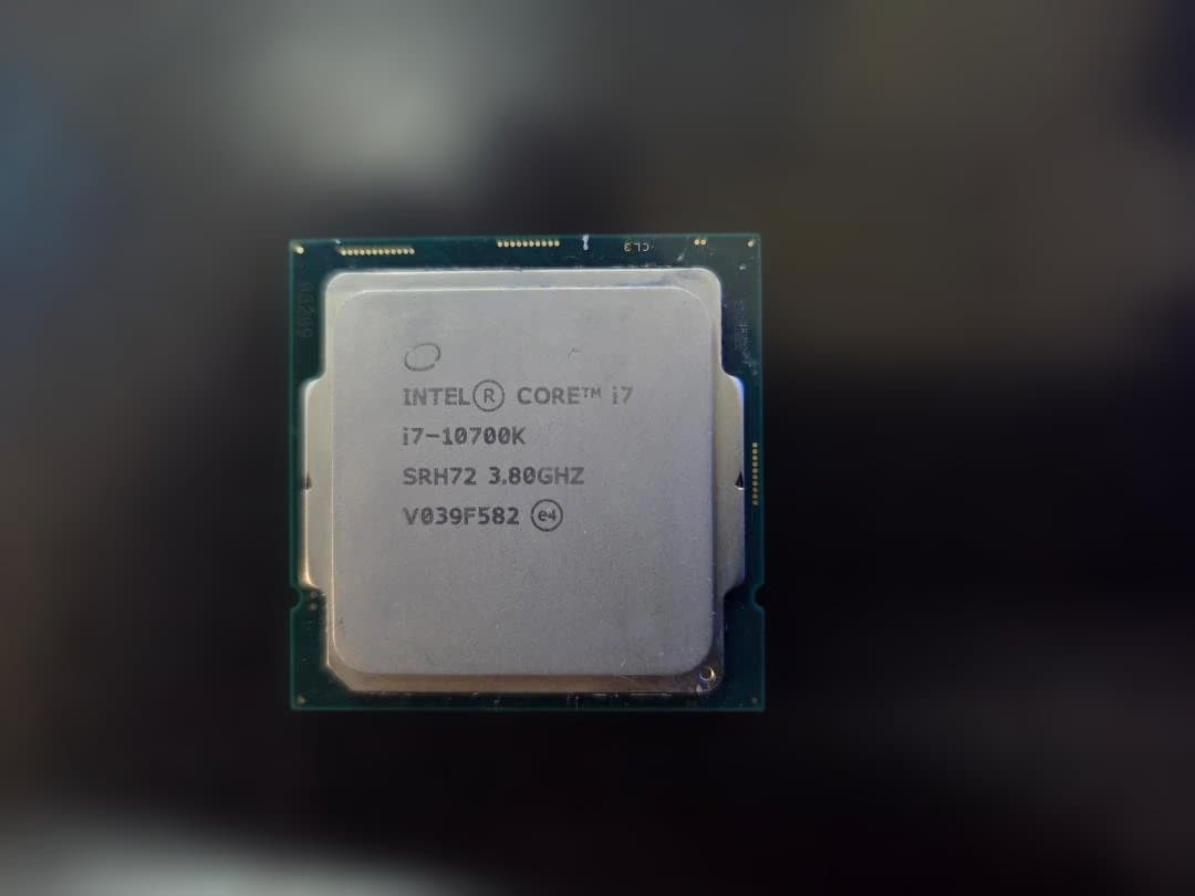 CPU Intel Core i7-10700K 3.80GHz