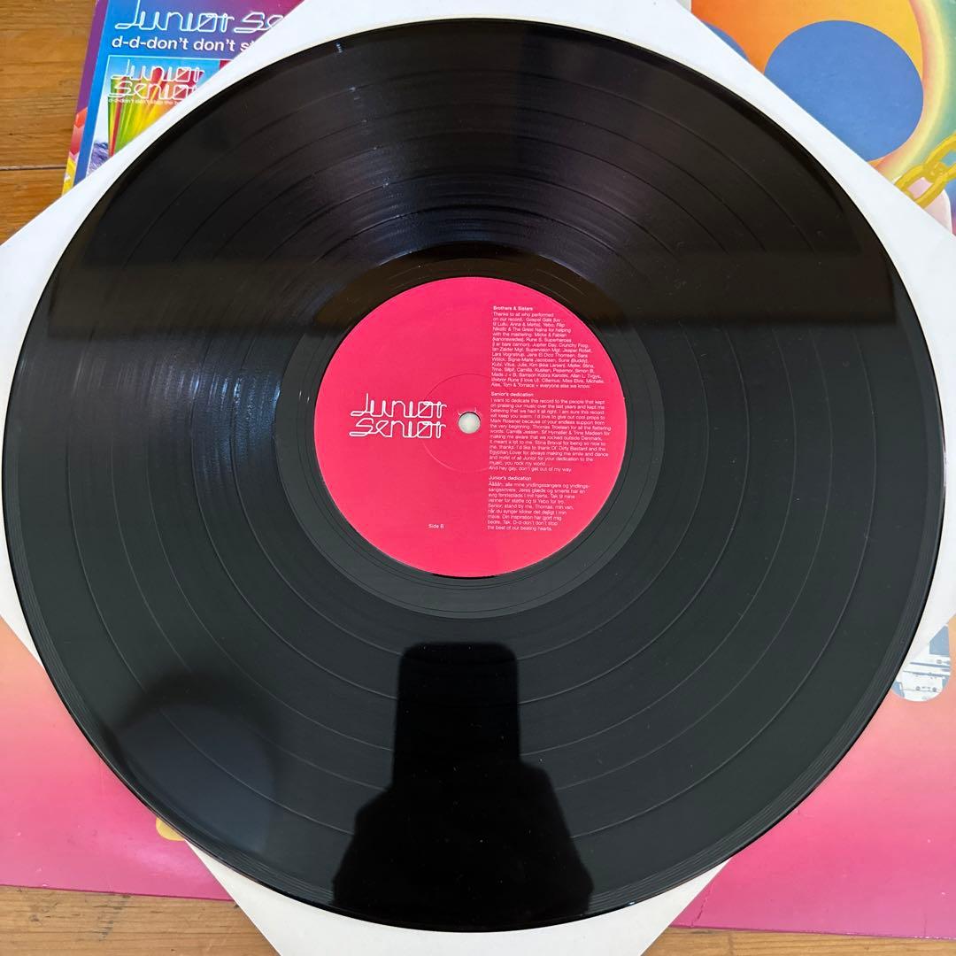 Junior Senior レコード　12インチ　LP