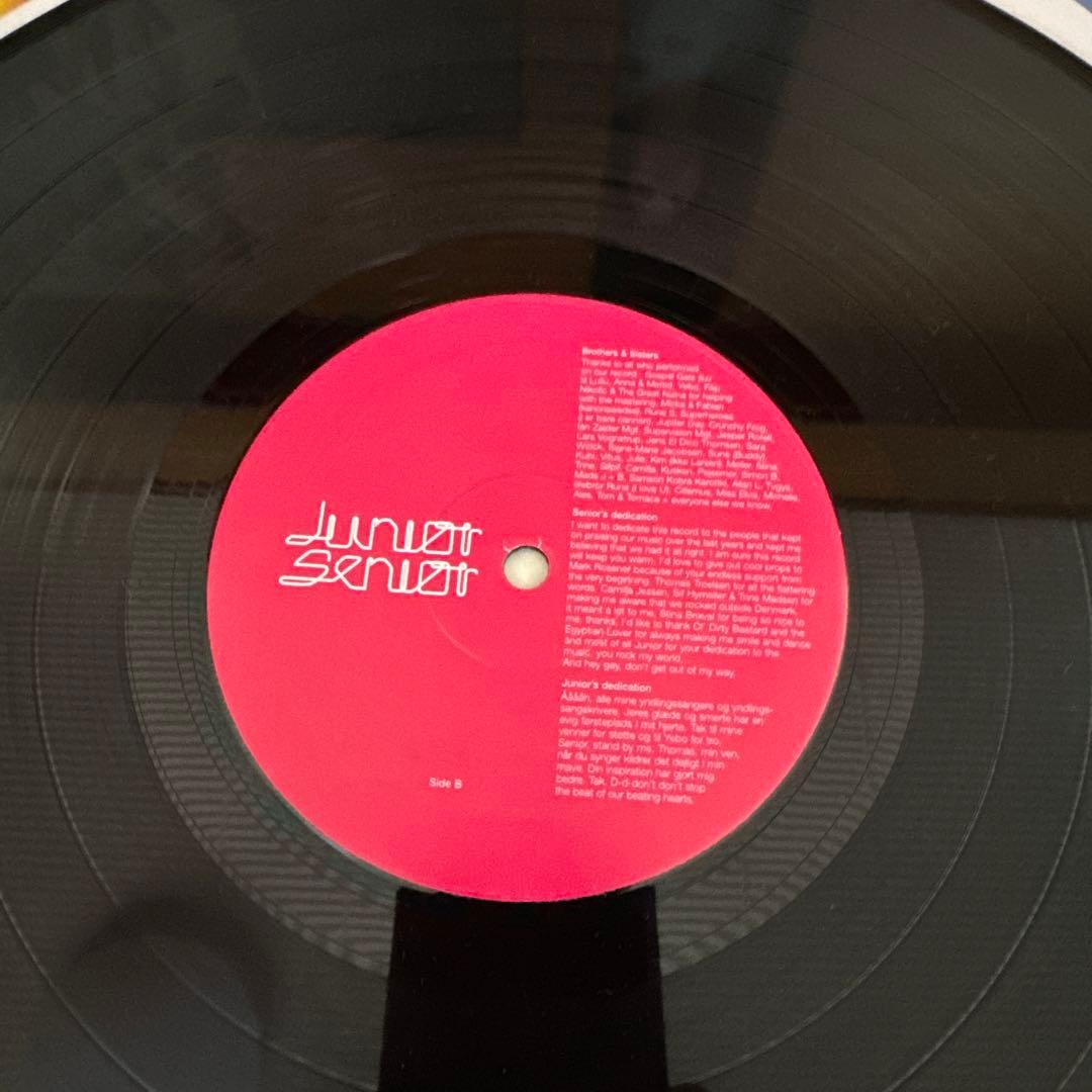 Junior Senior レコード　12インチ　LP