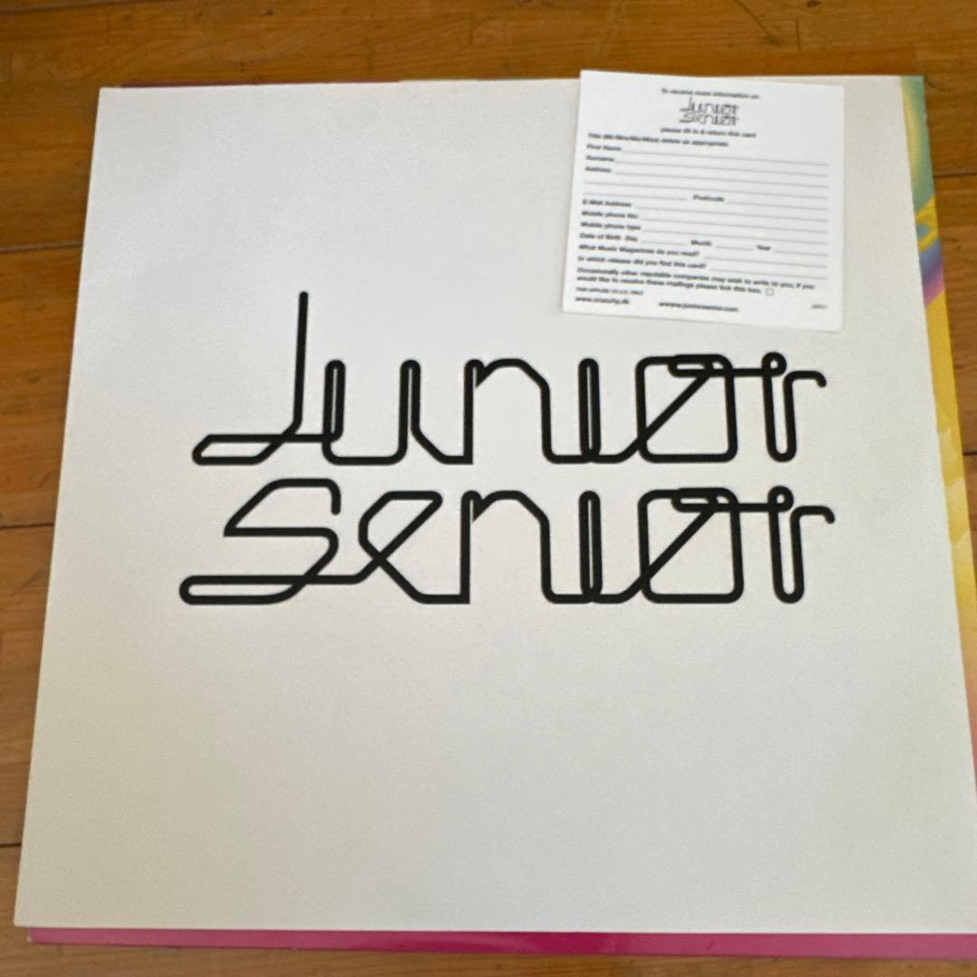 Junior Senior レコード　12インチ　LP