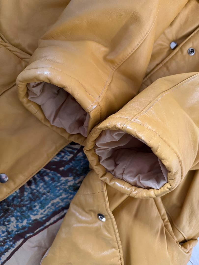 ジャケット・アウター C.P. Company LEATHER DUFFLE COAT 80s