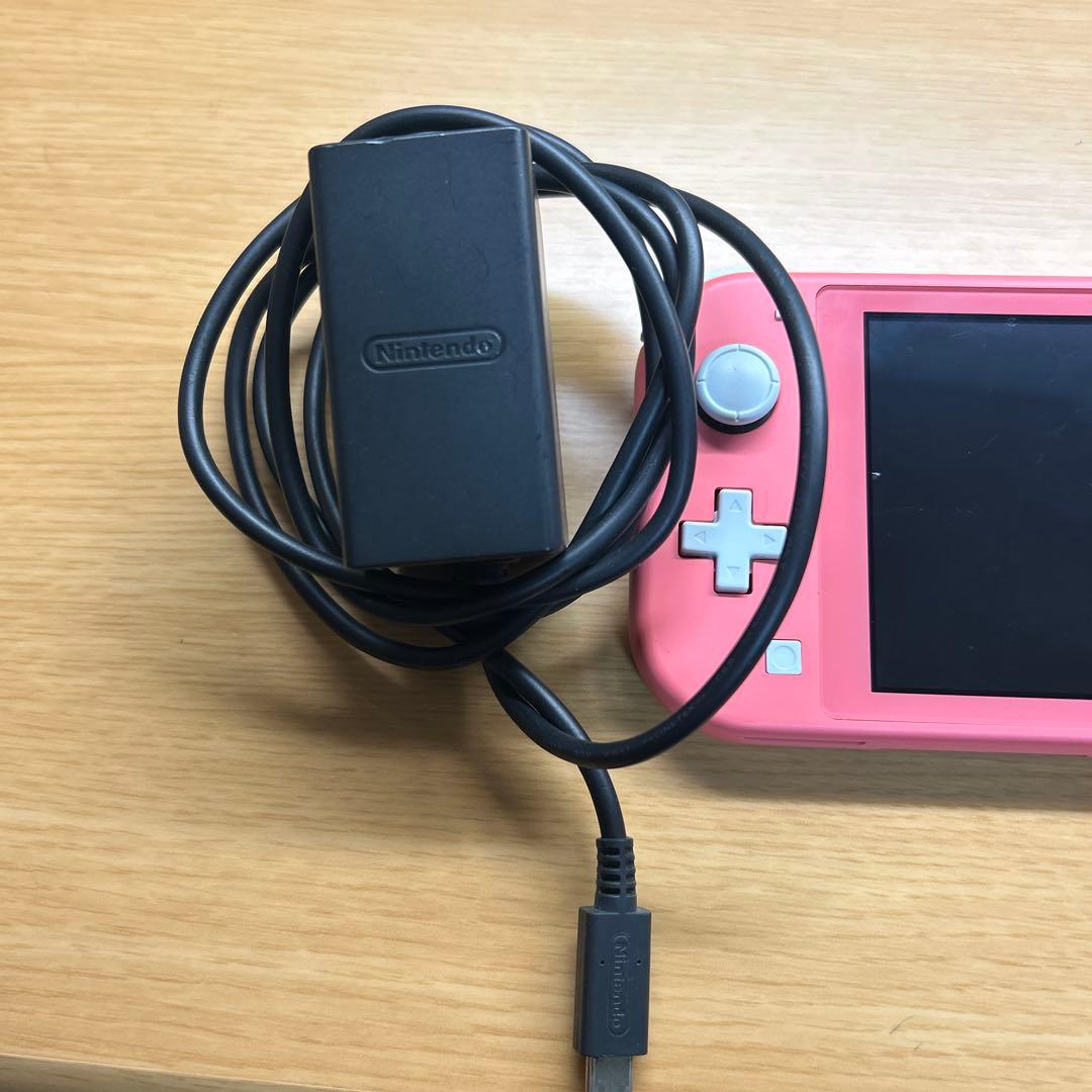 Nintendo Switch Lite ピンク 本体 ACアダプター付き