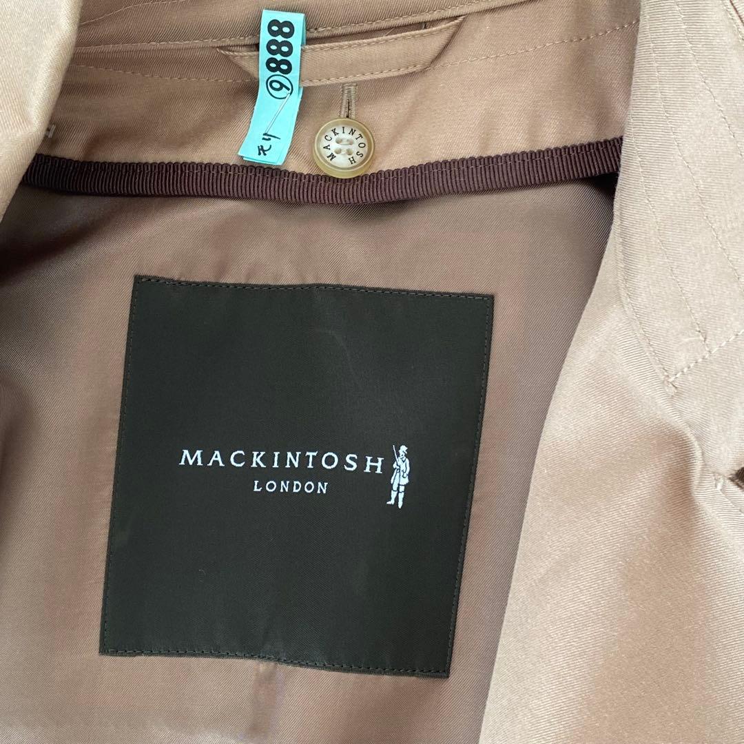 極美品　マッキントッシュ ロンドン トレンチコート ライナー付 チェック