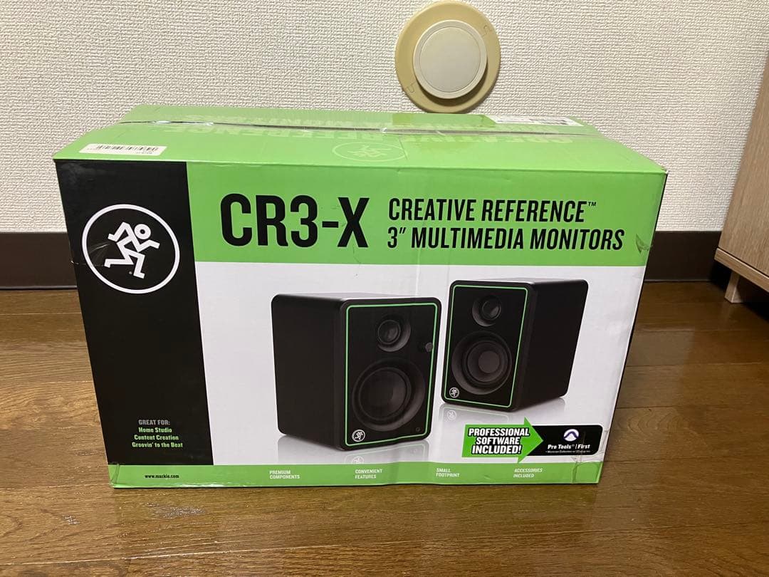 た*き様 CR3-X MACKIE モニタースピーカー