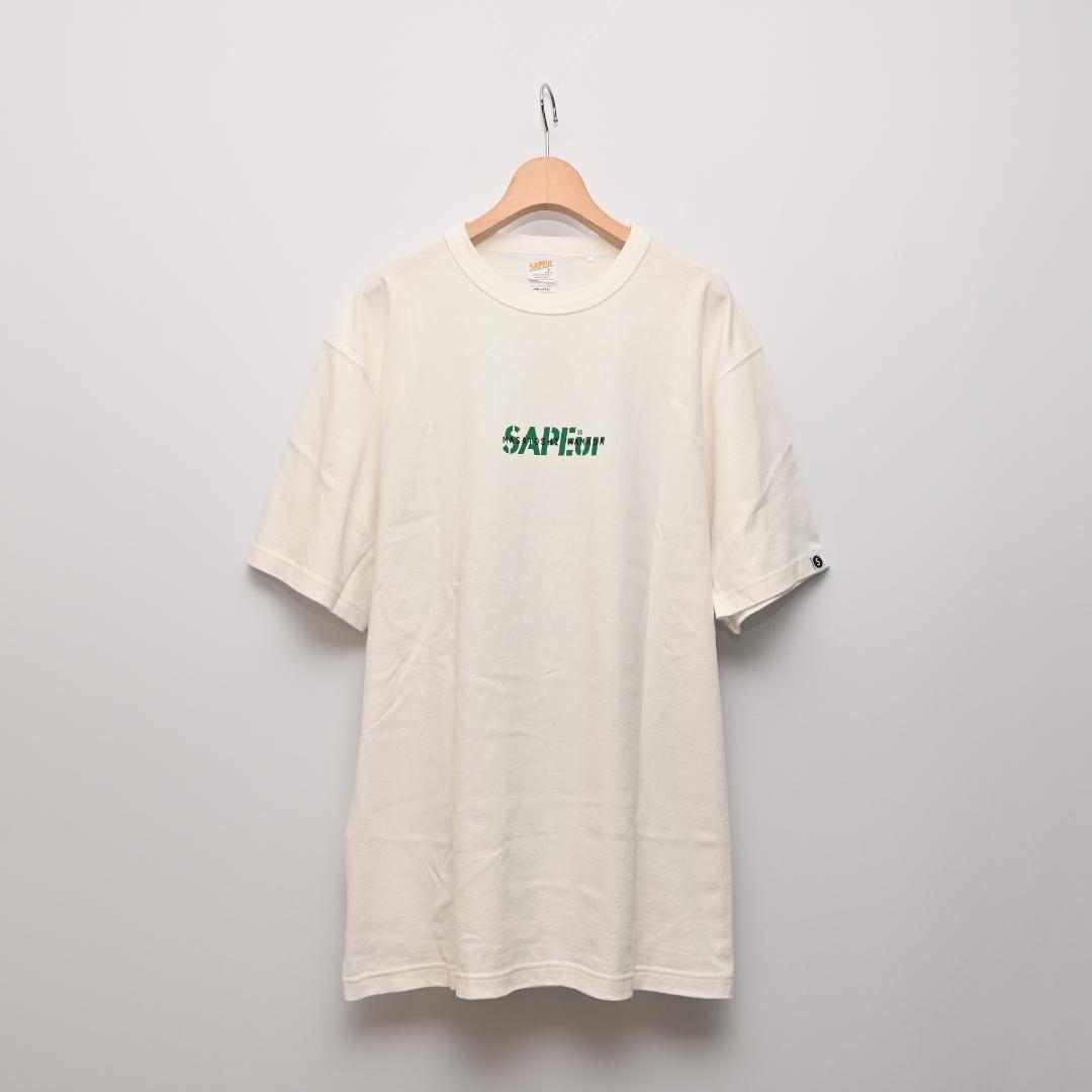 ゆ*き様 SAPEur サプール 浜ちゃん Tシャツ L ホワイト 白 半袖 浜