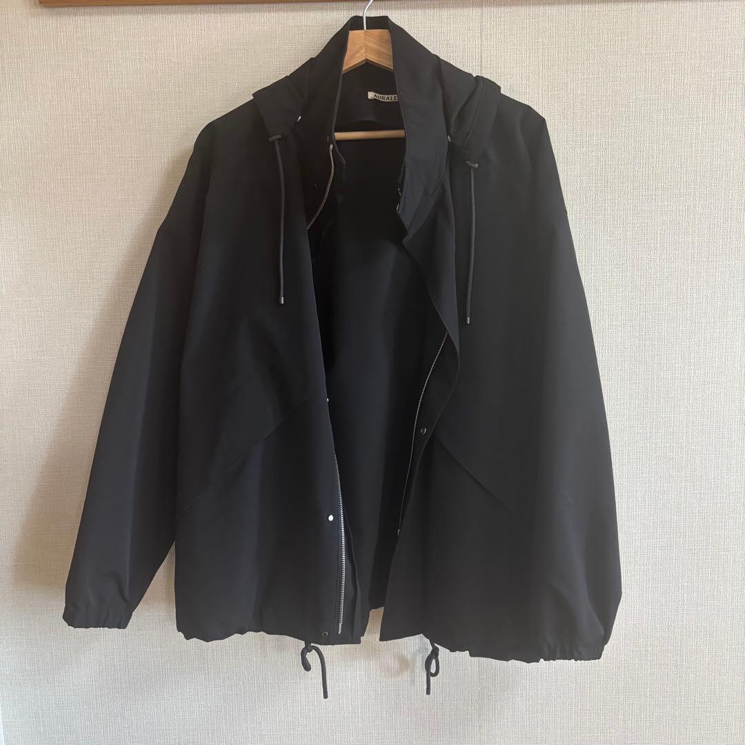 ジャケット・アウター AURALEE WOOL MAX CANVAS HOODED BLOUSON 3