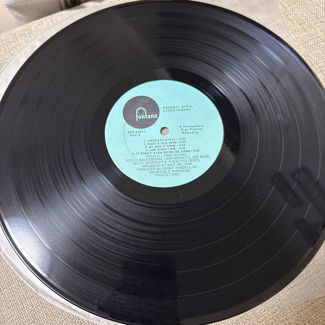 リン・ヒューズ　US盤レコード