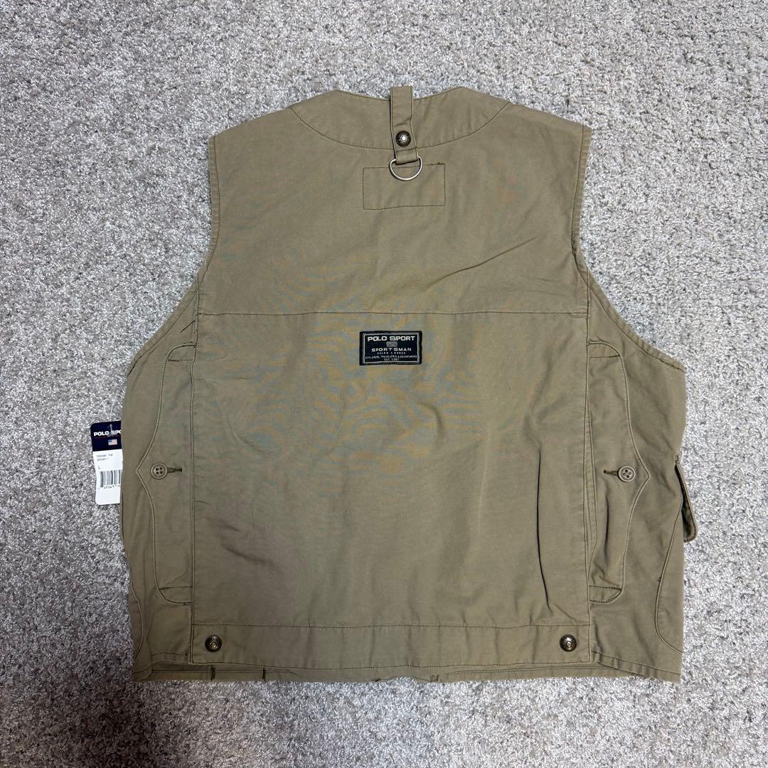 90s POLO SPORT フィッシングベスト アウトドアベスト ヴィンテージ