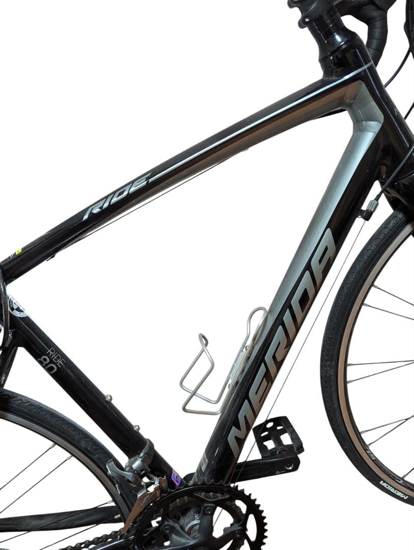 藍　MERIDA RIDE80　52cm　ロードバイク マットブラック