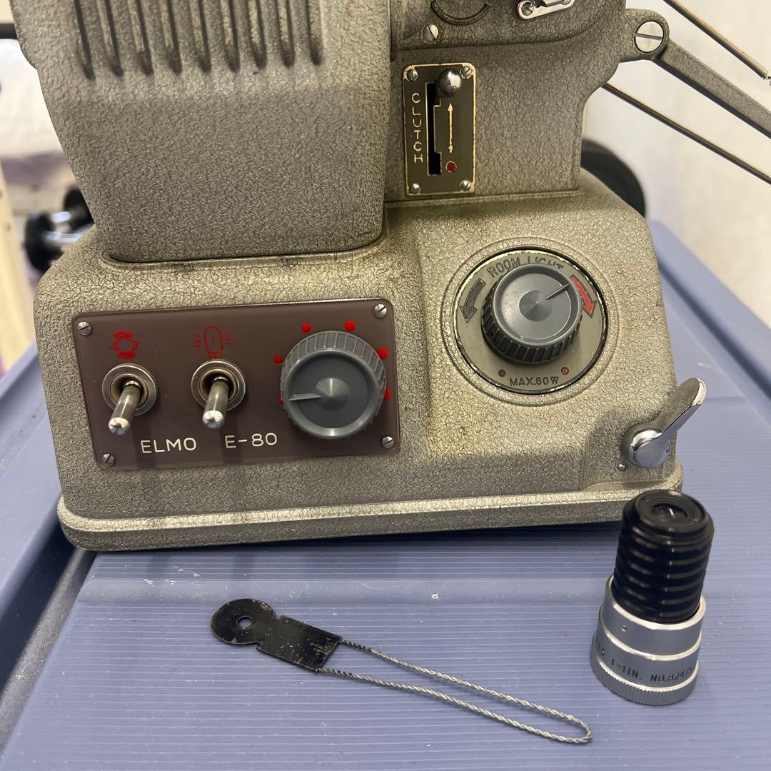 ELMO E-80 映写機　動作品　訳あり
