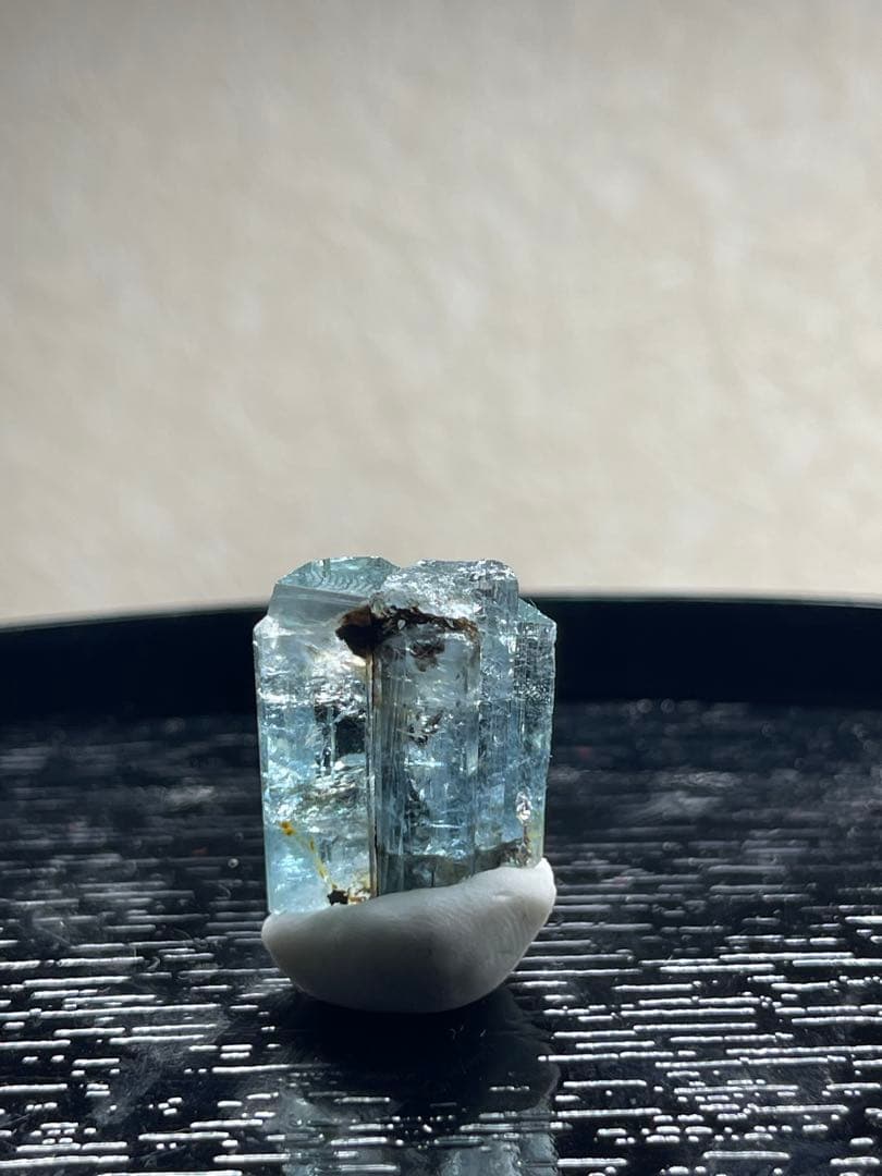 天然アクアマリン結晶 18.45カラット (ベリル)